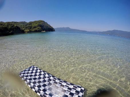 水遊び 水遊びの写真