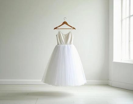 白いドレスの写真