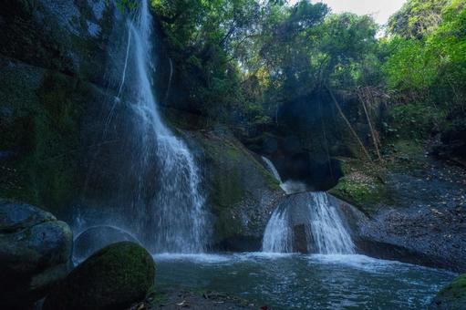 大分県　龍昇の滝 大分県,大分,大分観光の写真素材