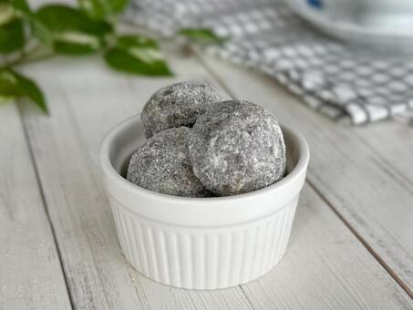 スノーボールクッキー スノーボール,クッキー,焼き菓子の写真素材