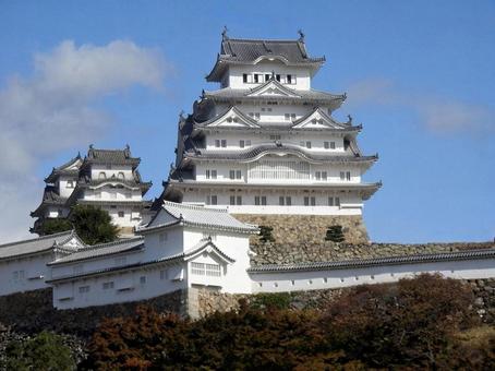 【風景写真】姫路城の風景 【風景写真】姫路城の風景の写真