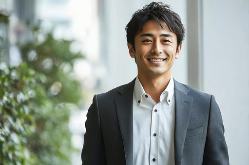 男性ビジネスマンのポートレート 男性ビジネスマンのポートレートの写真
