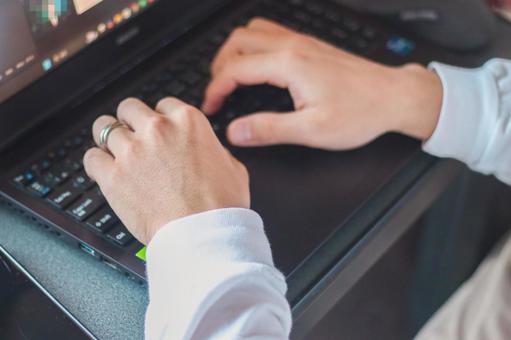 休日のリモートワーク7 プログラミング,リモートワーク,webライターの写真素材