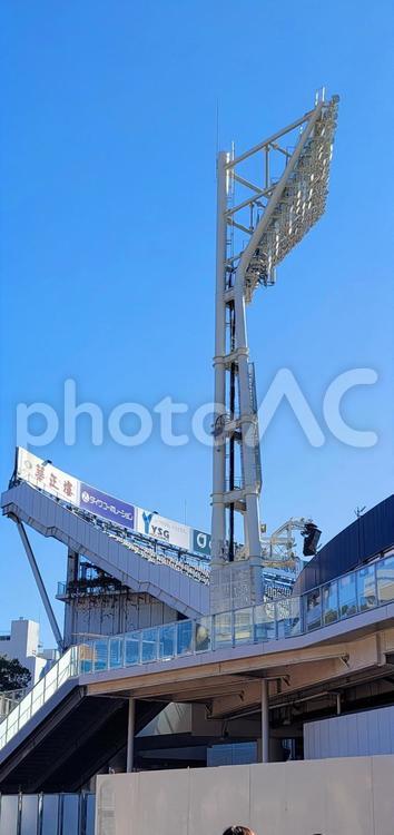 建物　横浜　横浜スタジアム 風景,街並み,建物の写真素材