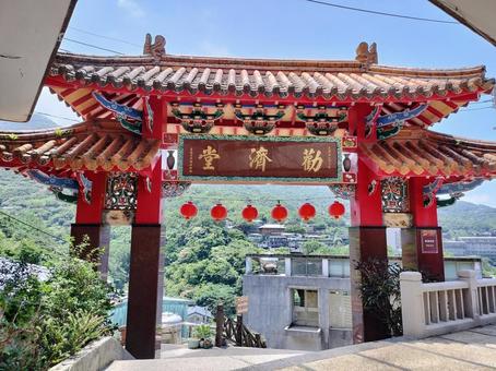 金瓜石 勧済堂 金瓜石 勧済堂 金瓜石,勧済堂,台湾の写真素材