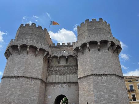 カセレスの塔～バレンシア１ スペイン,バレンシア,カセレスの塔の写真素材