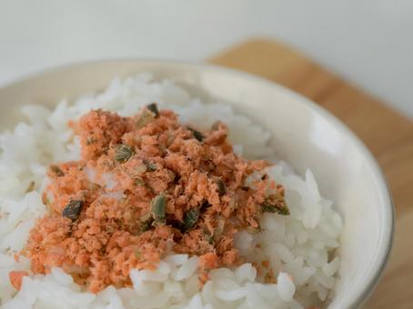 鮭ほぐし 鮭フレーク 鮭ほぐし 鮭フレークの写真