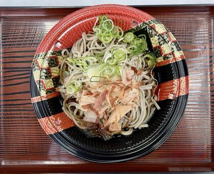 福井県のb級グルメ　おろしそば 冷麺,薬味,だしの写真素材