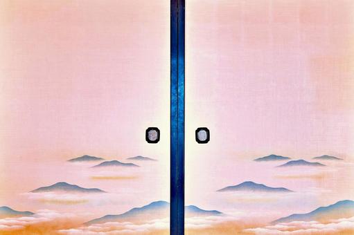 Photo, sliding door, bran, texture, 