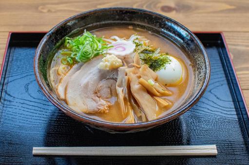生姜入り加賀味噌ラーメン 生姜入り加賀味噌ラーメン 加賀,味噌ラーメン,ご当地の写真素材