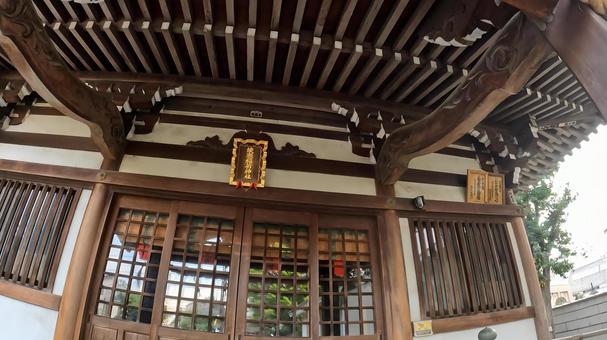 東京都足立区綾瀬４丁目　綾瀬稲荷神社 東京,足立区綾瀬,綾瀬稲荷神社の写真素材