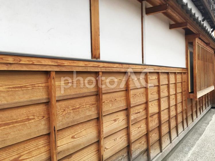 懐かしい日本家屋の壁 倉敷,美観地区,懐かしいの写真素材