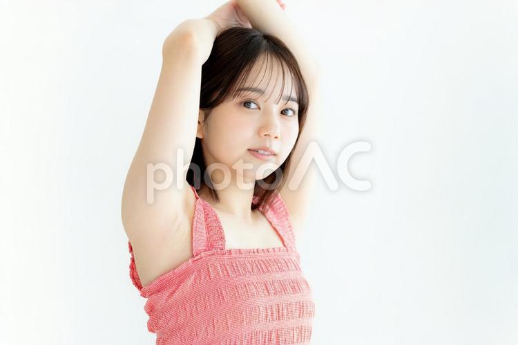 若い女性の美容イメージ 美容,ビューティー,ワキの写真素材