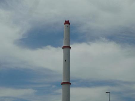 Clouds and chimneys, JPG