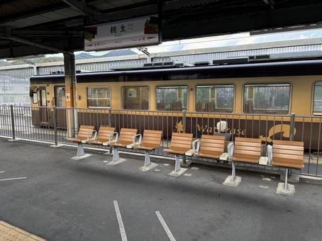 わたらせ渓谷鉄道 桐生駅 風景 わたらせ渓谷鉄道 桐生駅 風景の写真