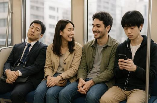 電車 電車の写真