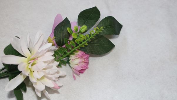 白い菊の花 白い菊の花 菊,ブーケ,素材の写真素材
