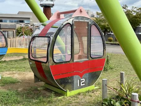 武生中央公園　観覧車のゴンドラ 武生中央公園,越前市,福井県の写真素材