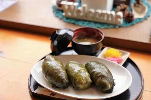 めはりずし めはりずし ごはん,めはりずし,定食の写真素材