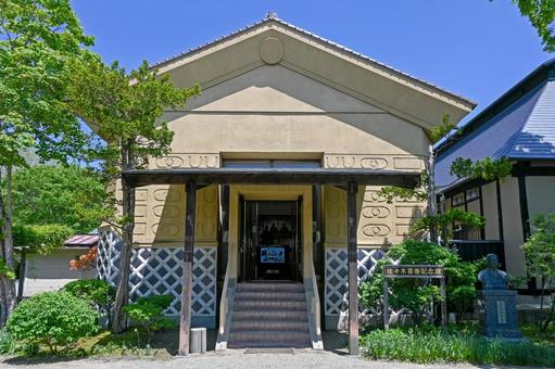 岩手・遠野市 伝承園 佐々木喜善記念館 佐々木喜善,記念館,伝承園の写真素材