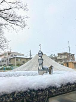 冬雪の日 冬雪の日の写真