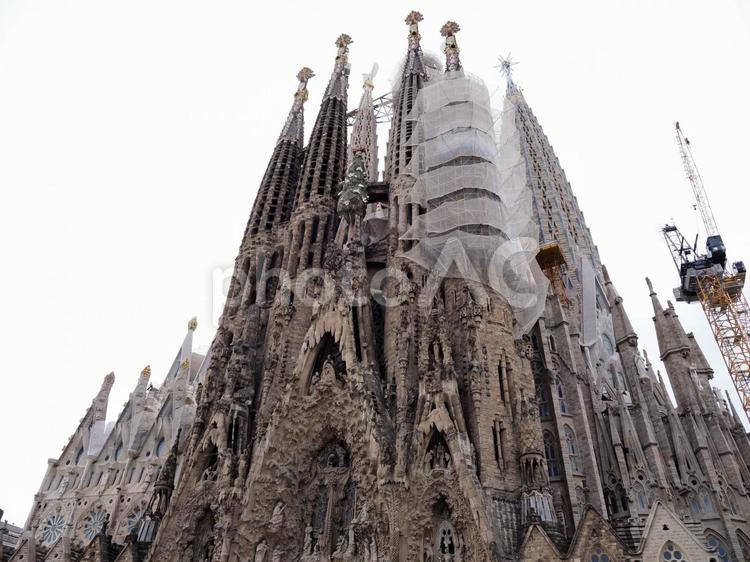 サグラダ・ファミリア サグラダ・ファミリア,ガウディ,スペインの写真素材