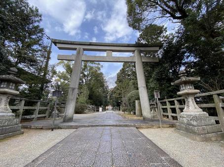 鳥居 鳥居 景色,自然,観光の写真素材