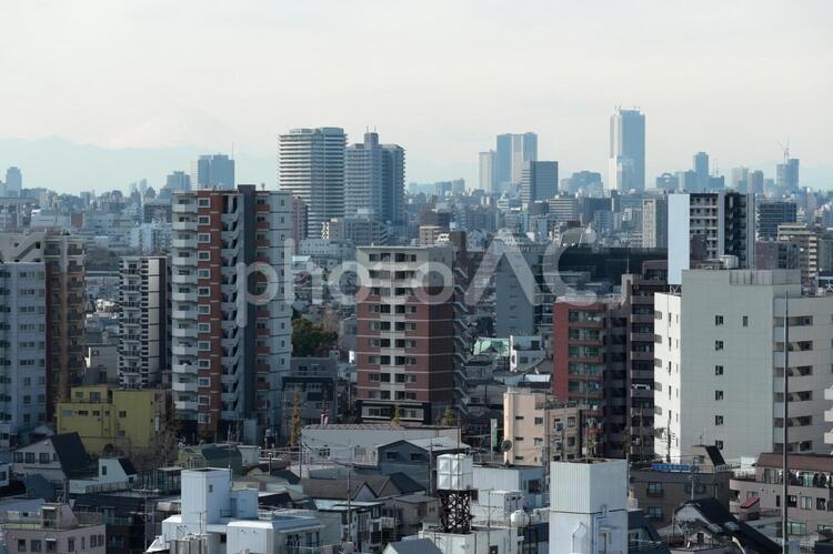 東京の風景 東京,新宿,都市の写真素材