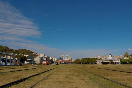 【台湾】高雄西子湾 哈瑪星鉄道文化園区の写真