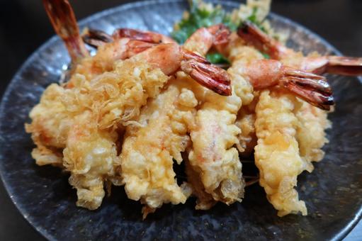 自家製えび天 天ぷら,エビ,海老の写真素材