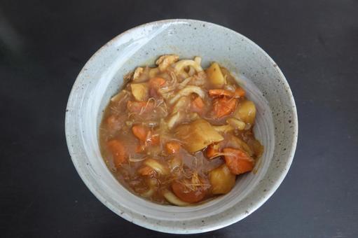 手づくりカレーうどん 手づくりカレーうどんの写真