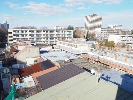 昭和の風景 昭和の風景 団地,古い,ノスタルジーの写真素材