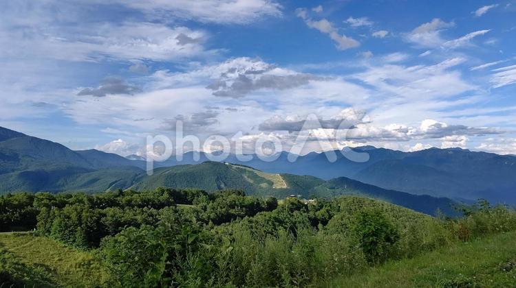 白馬の蒼き山々 自然,風景,山の写真素材