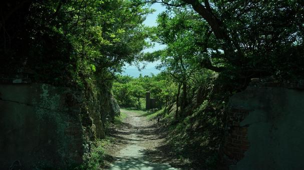 友ヶ島の戦争遺跡 友ヶ島の戦争遺跡の写真