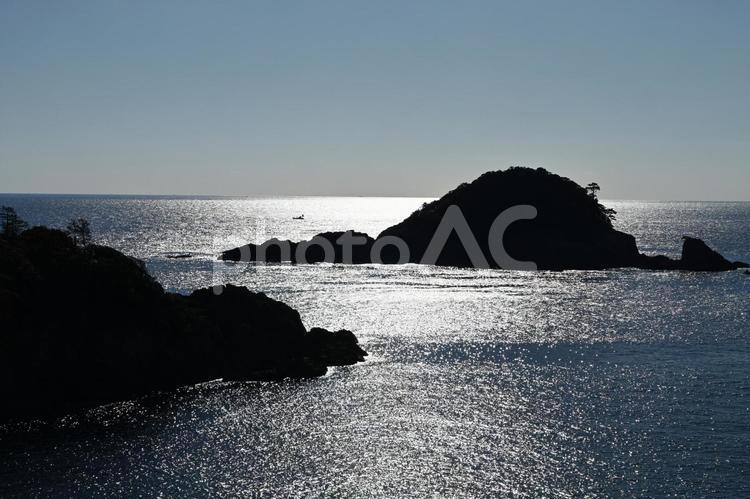 夏の潮岬海岸 潮岬,夏,海岸の写真素材