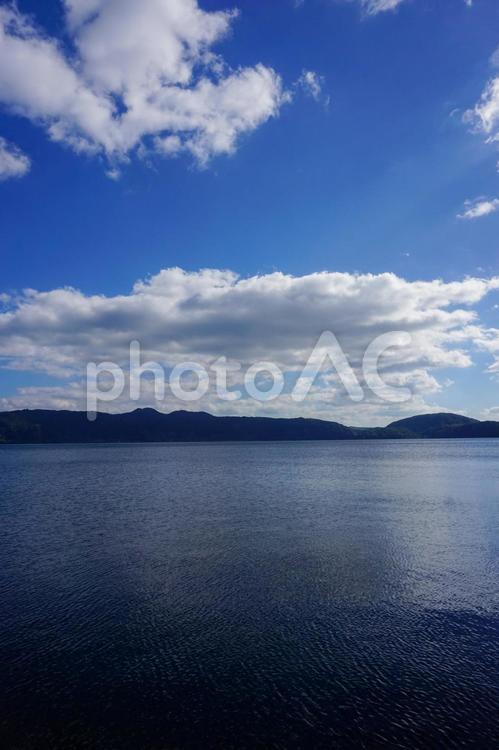 鹿児島指宿の池田湖⑦ 池田湖,鹿児島,指宿の写真素材