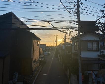 夕焼け 夕焼けの写真