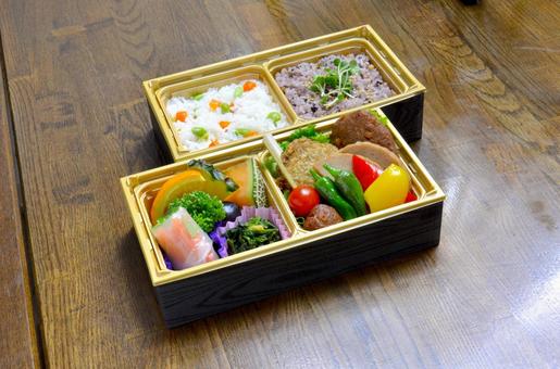 弁当2個 弁当2個の写真