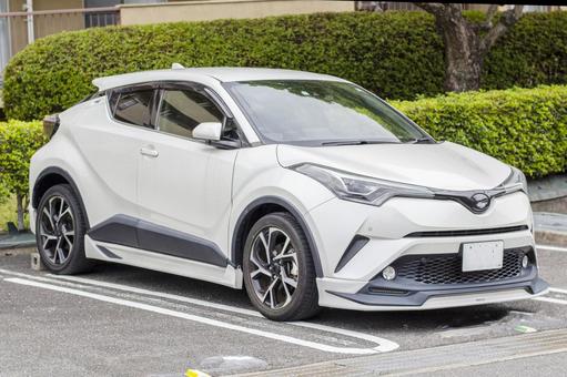 Toyota C-HR gr sports, JPG Toyota C-HR gr sports, 도요타, 화이트, gr 스포츠, JPG