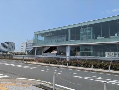 JR常磐線日立駅外観 JR常磐線日立駅外観 日立,建造物,日本の写真素材