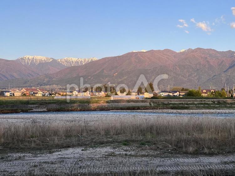 朝の風景 朝の風景,早朝,朝の写真素材