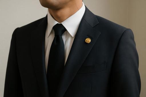 裁判所で待つ弁護士 裁判所で待つ弁護士の写真