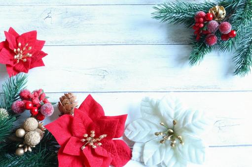 クリスマスのイメージのフレーム　６ クリスマス,冬,フレームの写真素材