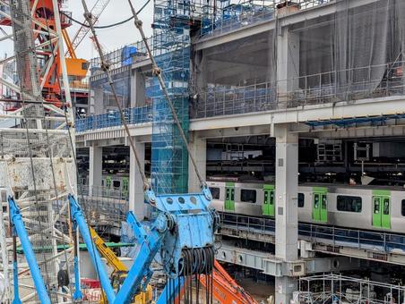 渋谷駅周辺再開発 渋谷,渋谷駅,再開発の写真素材