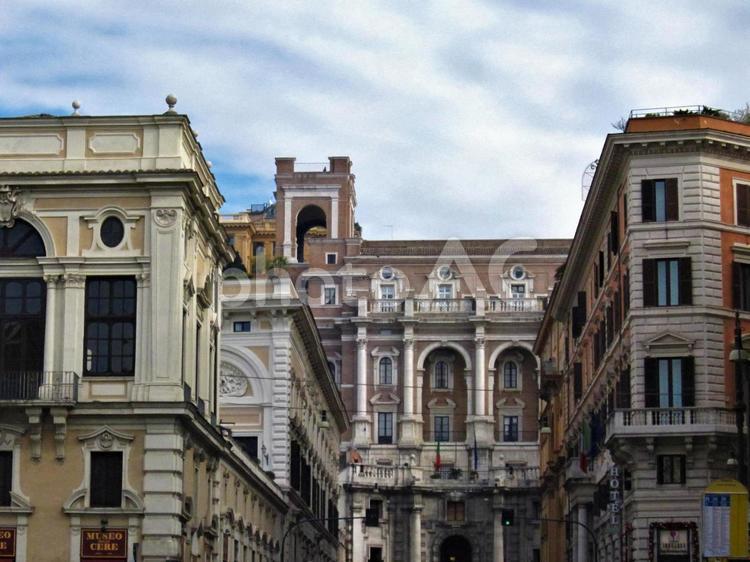 ローマ　街並み イタリア,ローマ,ヨーロッパの写真素材