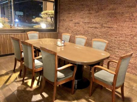 個室 個室 喫茶店,外食,お店の写真素材