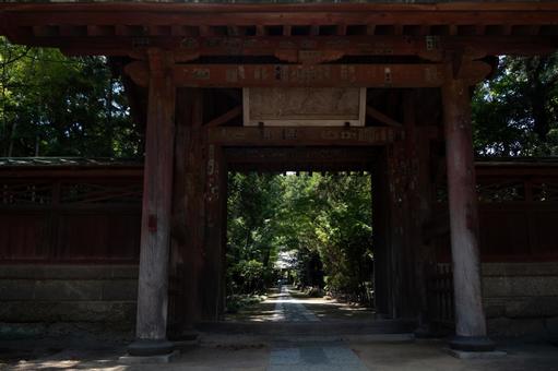 ［神奈川県鎌倉市］寿福寺 鎌倉,寿福寺,総門の写真素材