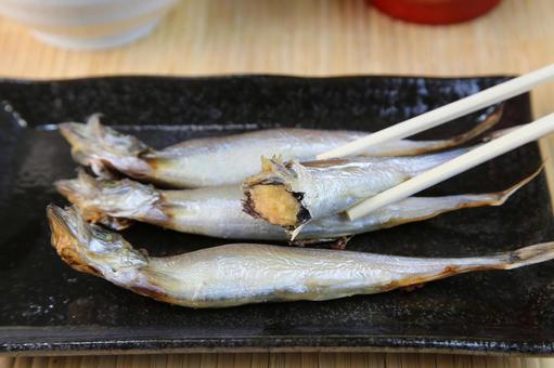 子持ちししゃも 子持ちししゃもの写真