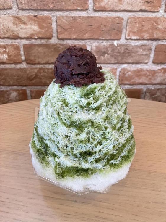 かき氷（抹茶あずき） かき氷,赤塚製氷,アイスカフェ弘水の写真素材