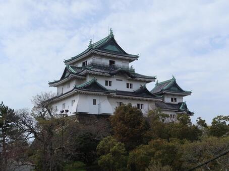 和歌山城 天守閣 和歌山城,天守閣,和歌山城公園の写真素材